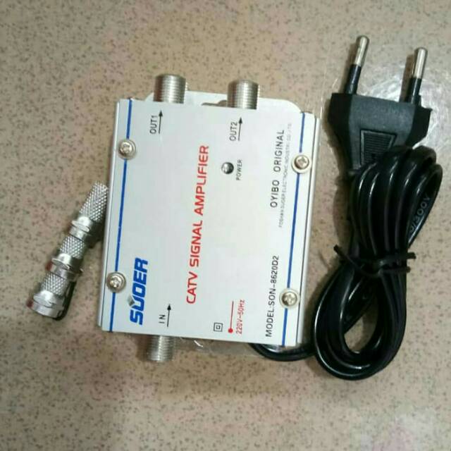 PENGUAT SIGNAL TV /PENJERNIH TV /AMPLIFIRE 2 WAY