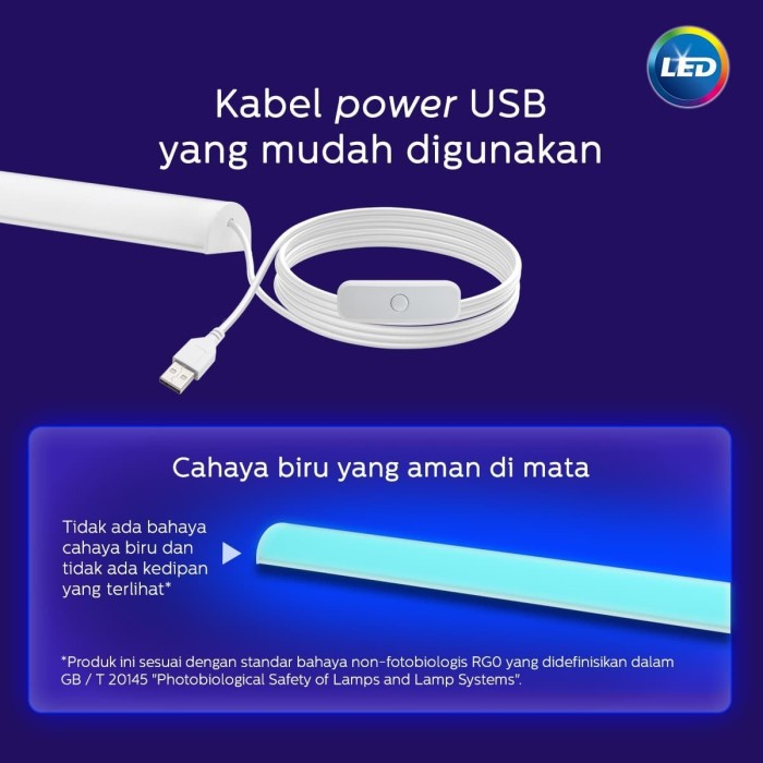 PHILIPS LED Sanitizer USB luminaire