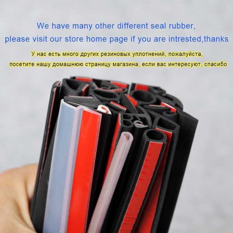 Rubber Strip Door Seal Epdm Pintu Mobil Type D 2M - SD-2080