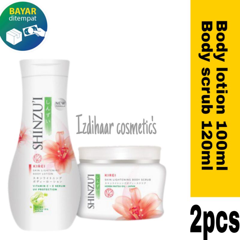 PAKET HEMAT SHINZUI LULUR SHINZUI - BODY LOTION SHINZUI