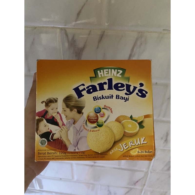 Dijual Farley’s Biskuit Bayi Heinz