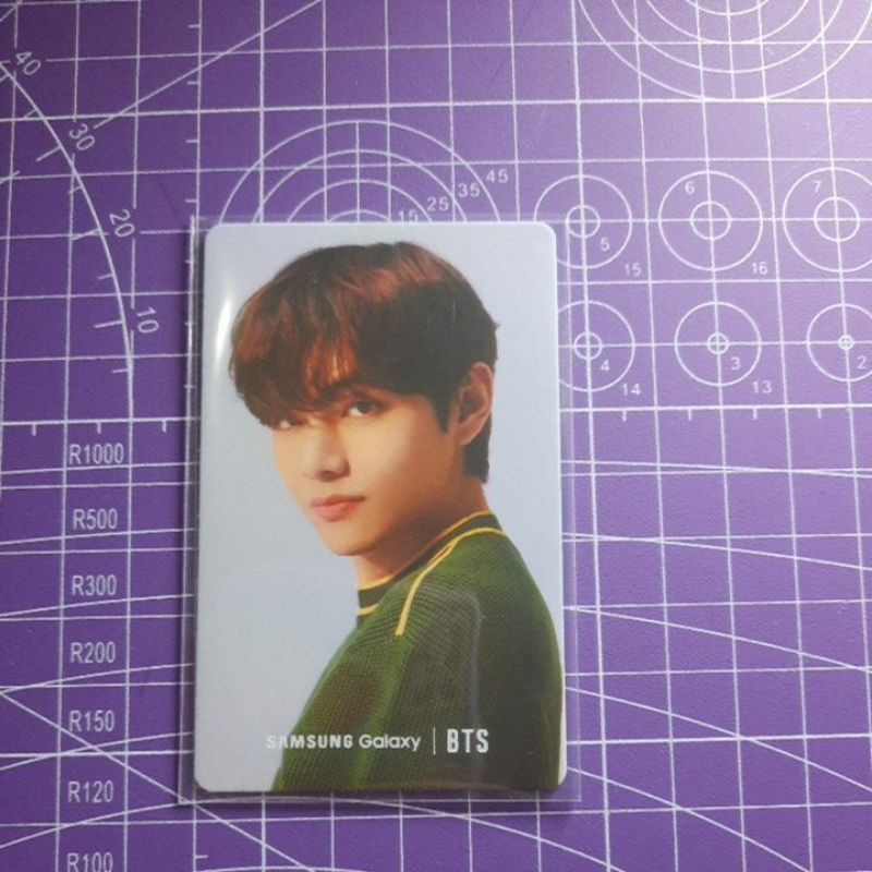 photocard taehyung samsung