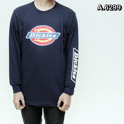 Kaos Dickies - Lengan Panjang A-6299 | Baju Distro Murah | Kaos Murah | Kaos Pria