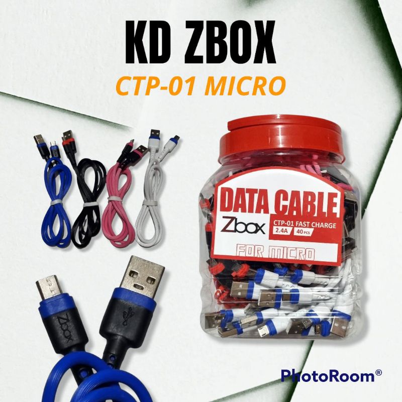 KABEL DATA ZBOX/CABLE DATA Zbox MICRO/TYPE C  CTP-01 FAST CHARGE  ECERAN