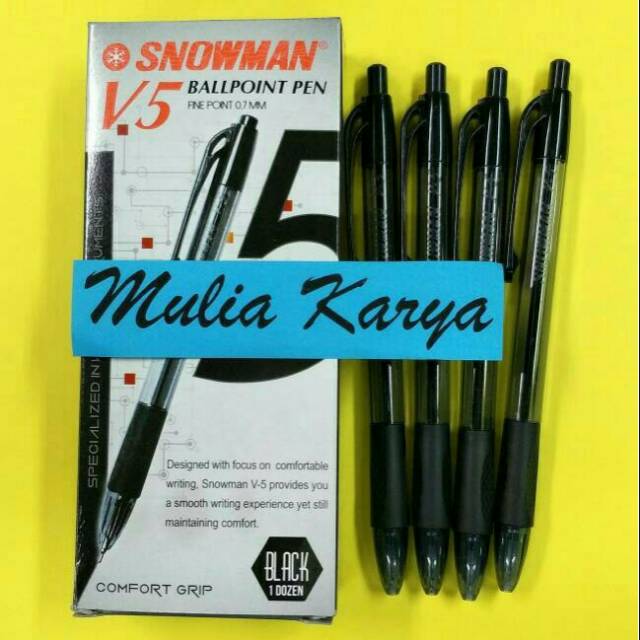 

Pena / Refil Pen Snowman V5 cetek ( 3 pc )