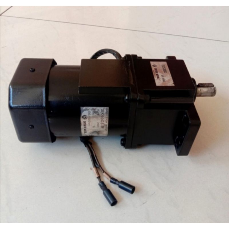 Gearbok Motor Ac 220V 90Watt Ratio 1 : 30 , 1 : 12,5 , Ratio 1 : 25