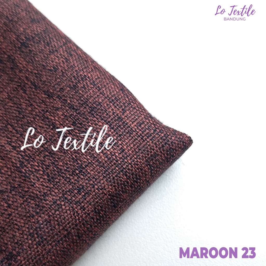 Kain Katun Madinah Fodu 0.5 Meter (Seri 1) - Bahan Cotton Madina Medina-Maroon - 23