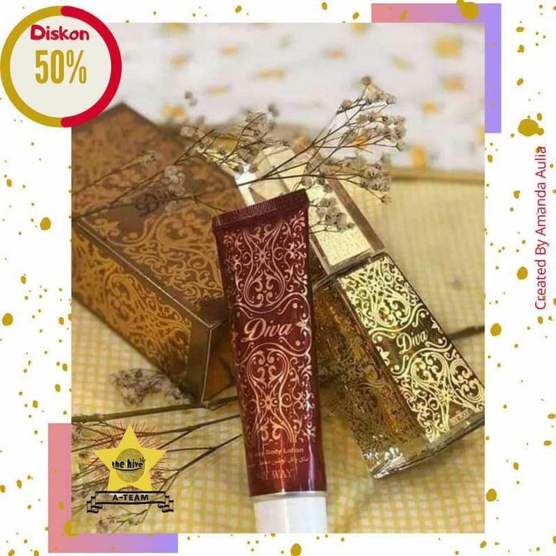 Diva set parfum + body lotion ( My Way )