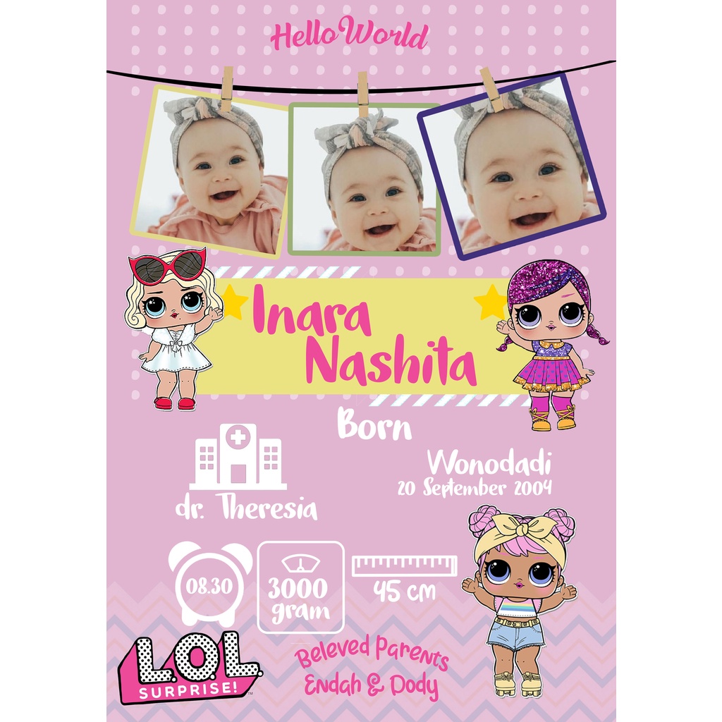 MILIKI DESAIN BIODATA BAYI HARGA TERJANGKAU BANYAK PILIHAN BIODATA ANAK BIODATA KELAHIRAN-41