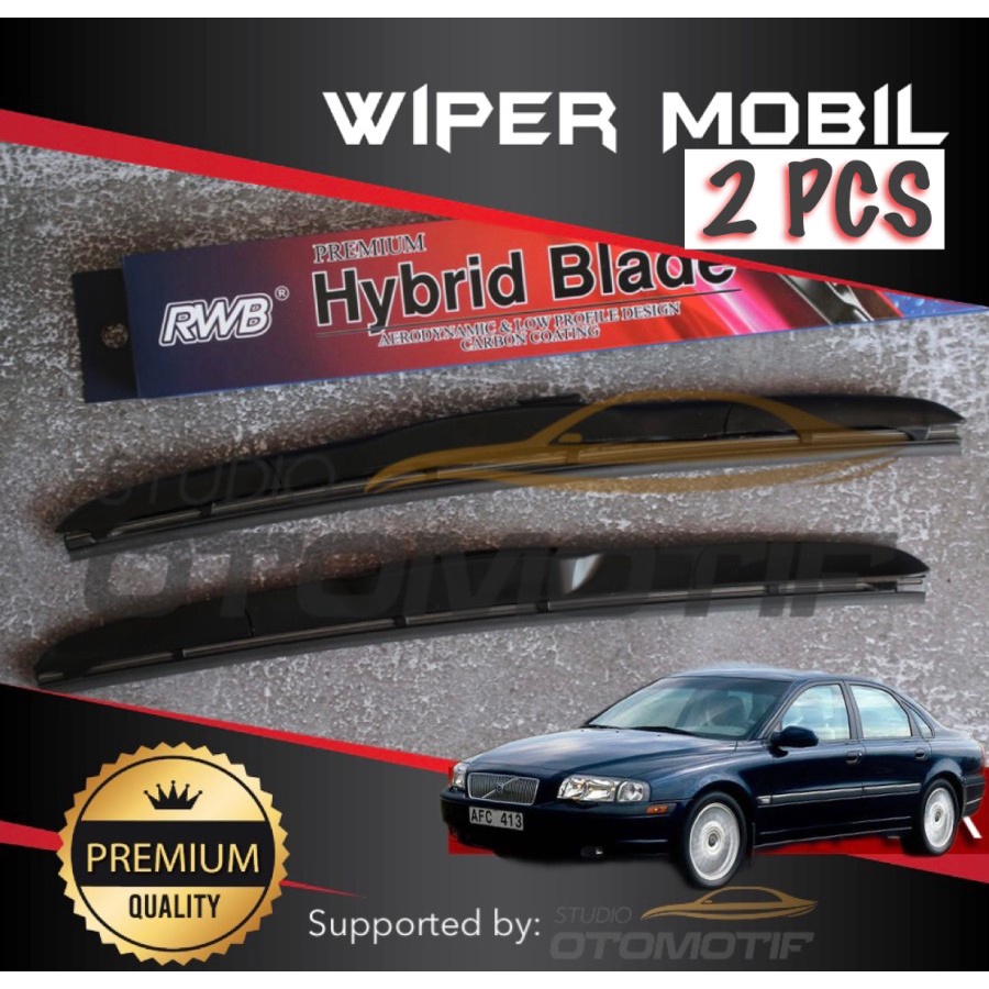 WIPER VOLVO S80 RWB GRAPHITE / WIPER RWB VOLVO S80 2 PCS