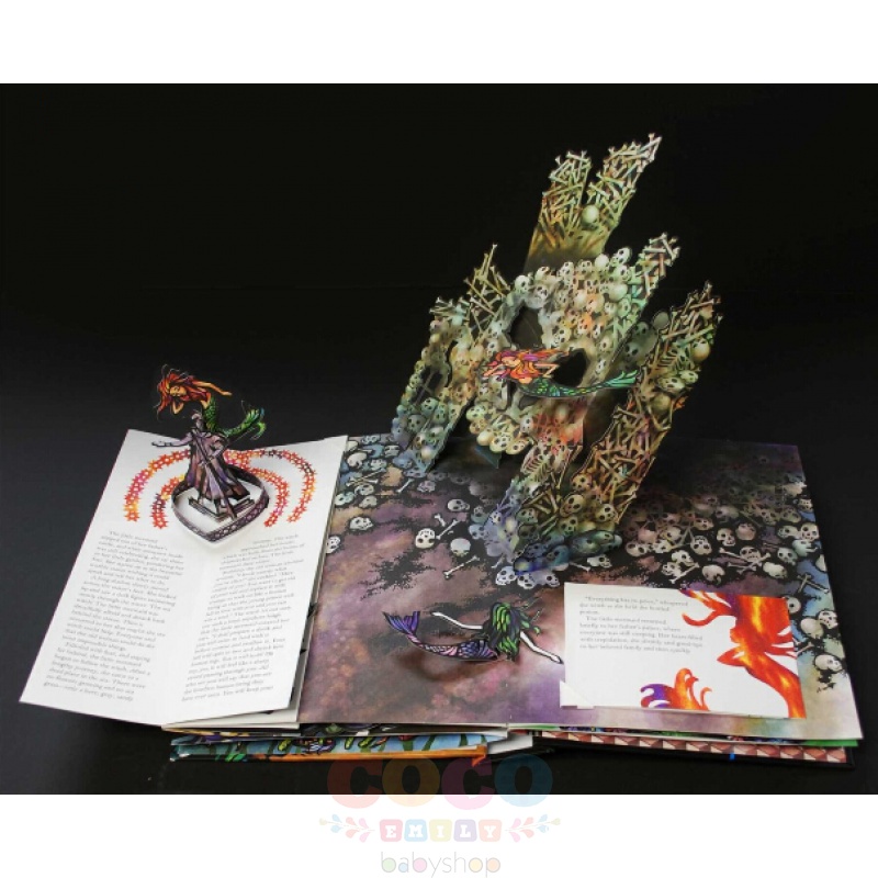 Pop Up 3D Board Book The Little Mermaid Buku Cerita Anak Ready