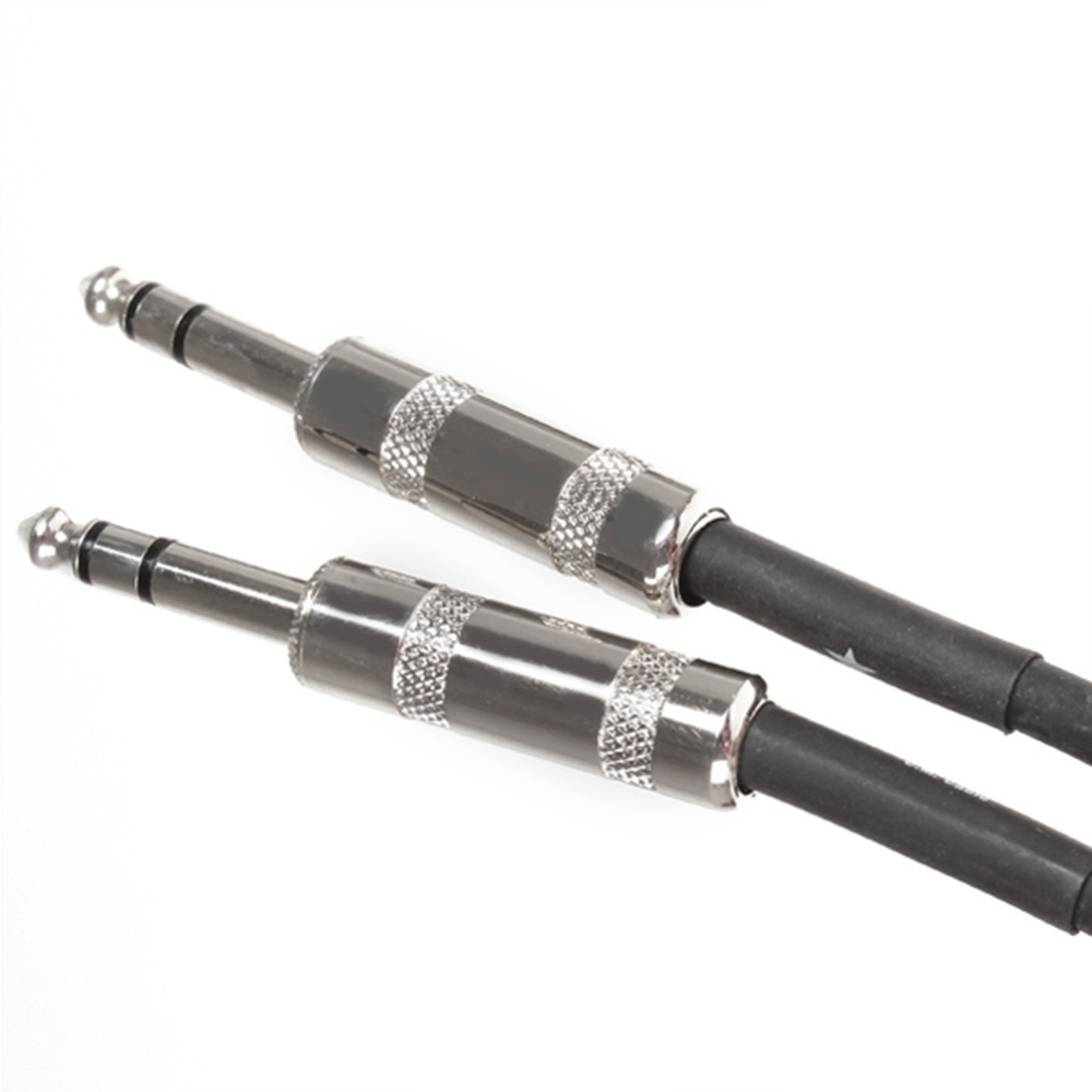 Kabel Pelindung Plug Male 15ft 6.3mm to 6.3mm Untuk Gitar Bass