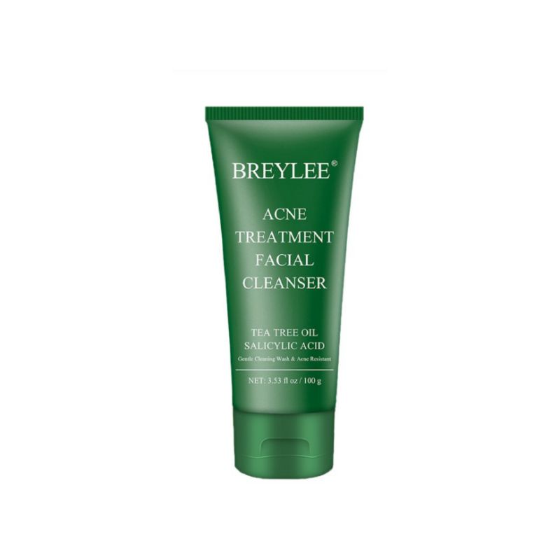 BREYLEE Tea Tree Acne Treatment Facial Cleanser 100g