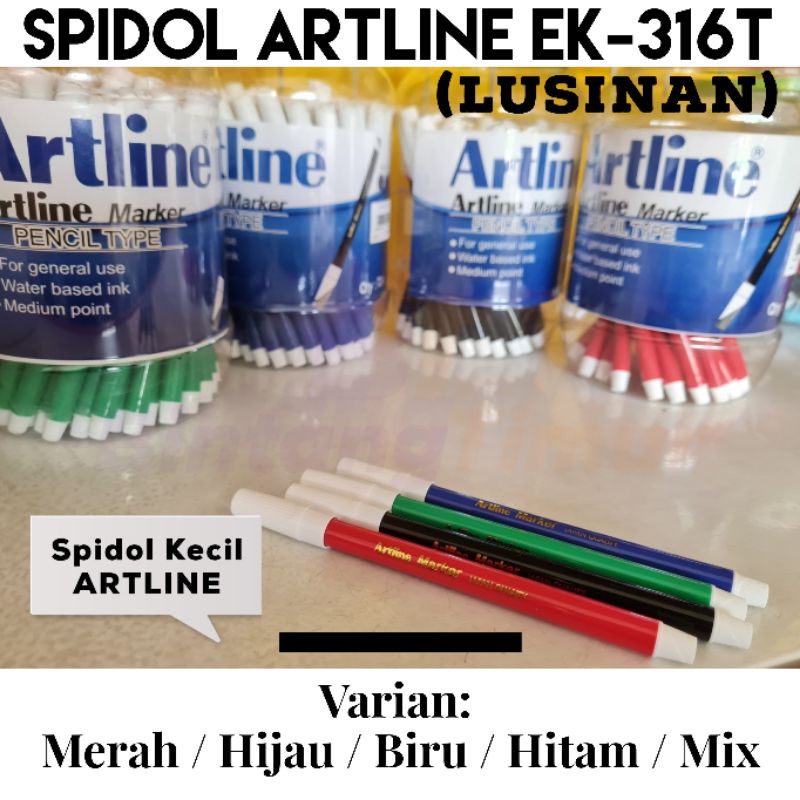 

Spidol Kecil Artline EK-316T (Lusin)