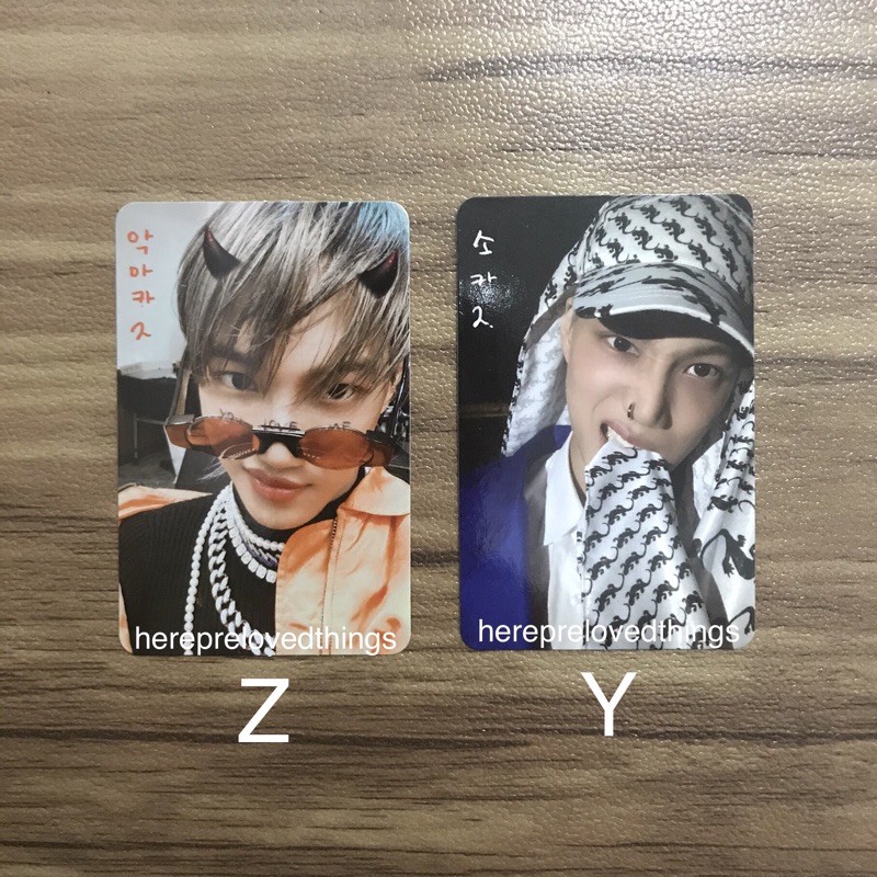 [Official Goods] KAI - 1st Mini Album: Mmmh (Photobook ver) official photocard pc ( y z ver) devil