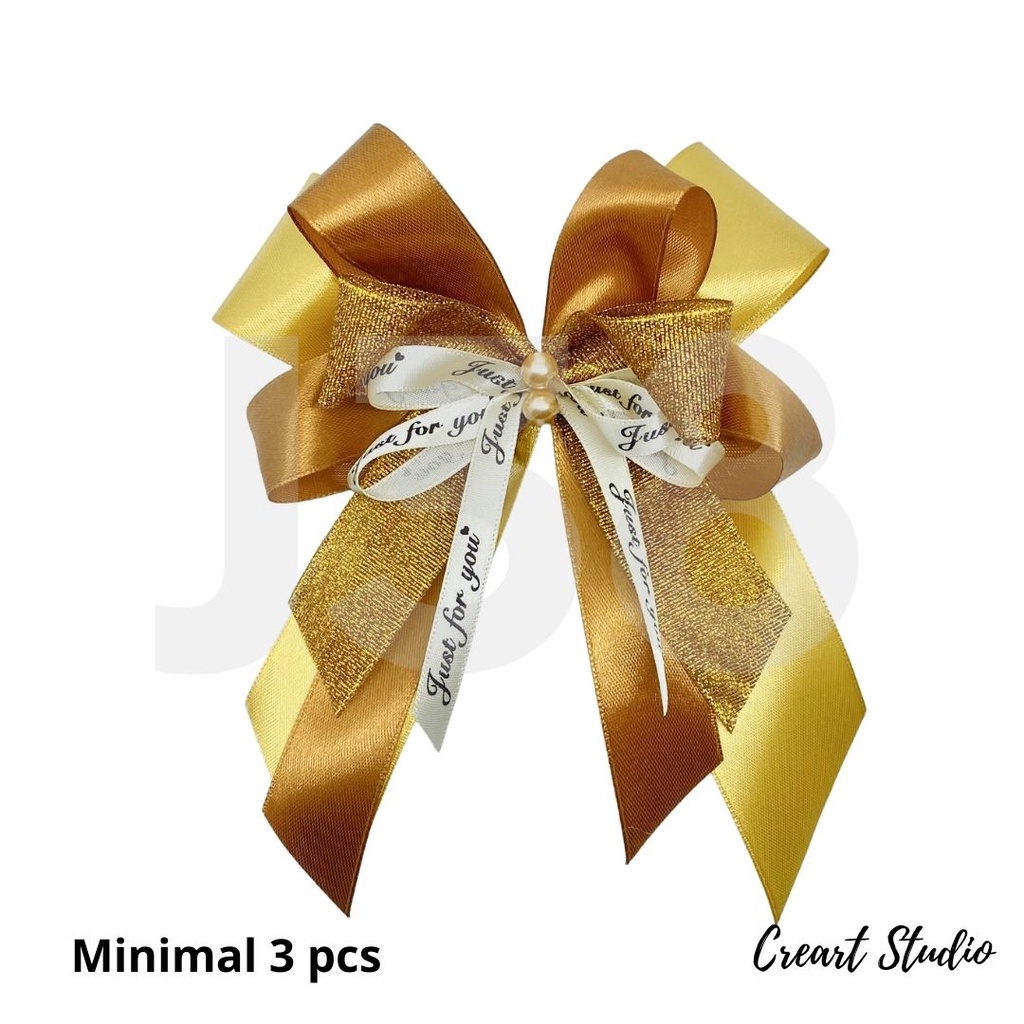 

Pita Kado Creart Size L - "Just For You " - Warna Beige Brown