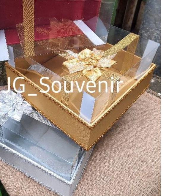 ✽ BOX SESERAHAN SATUAN MAHAR BOX HANTARAN SATUAN FUL MIKA LIS BOX HANTARAN LEBARAN / PERNIKAHAN ☏