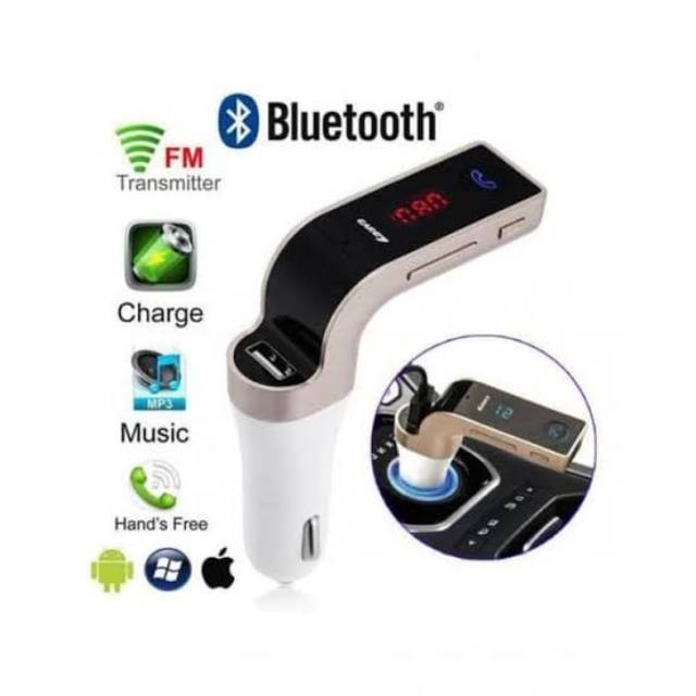 Fm modulator FM transmitter bluetooth mp3 handsfree G7