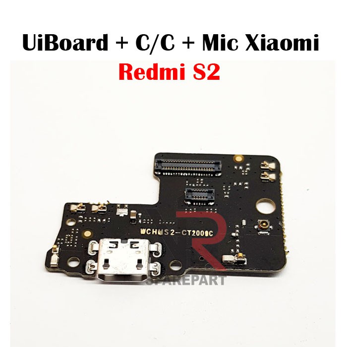 FLEXIBLE PAPAN CAS XIAOMI REDMI S2 PAPAN KONEKTOR CAS / CHARGER + MIC