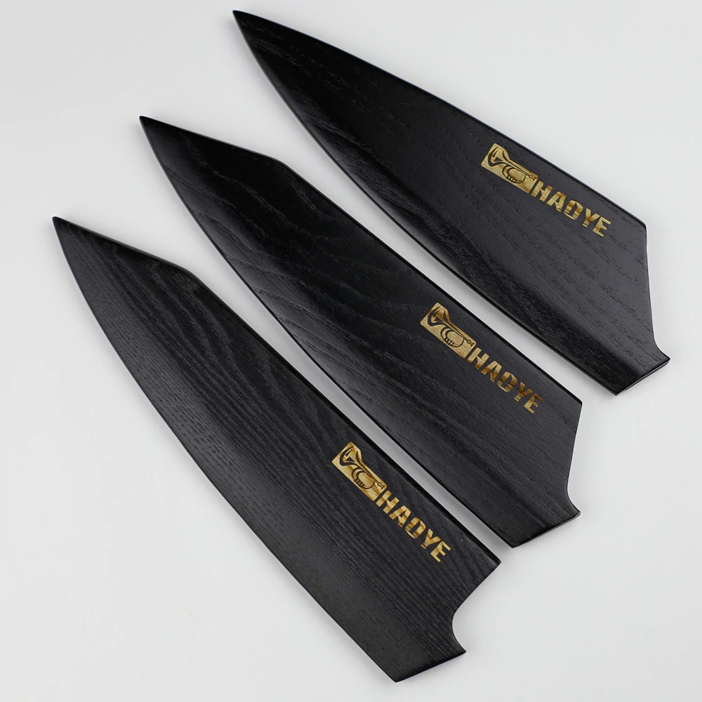 8 inch chef knife sheath sleeve scabbard professional knife case wooden black