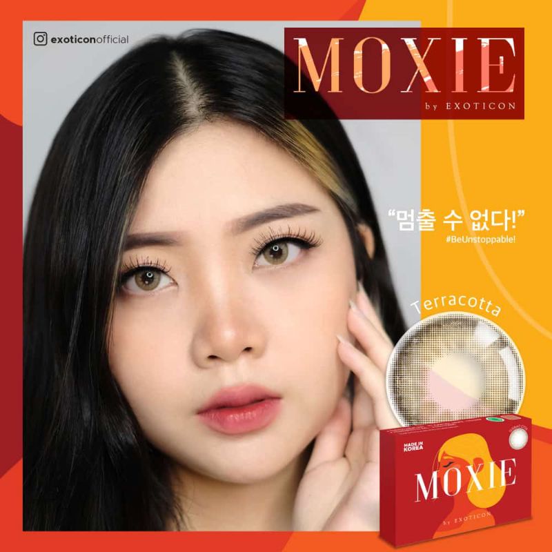 Softlens MOXIE by EXOTICON - Softlen Soflen Warna Normal FREE LENSE CASE