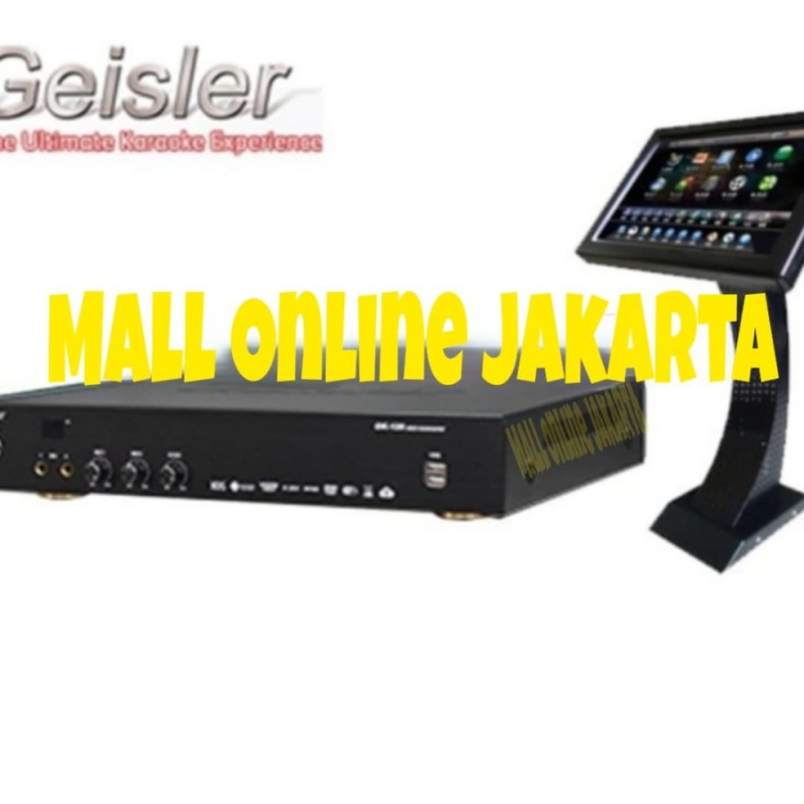 Paket dvd karaoke geisler layar touchscreen smartphone android