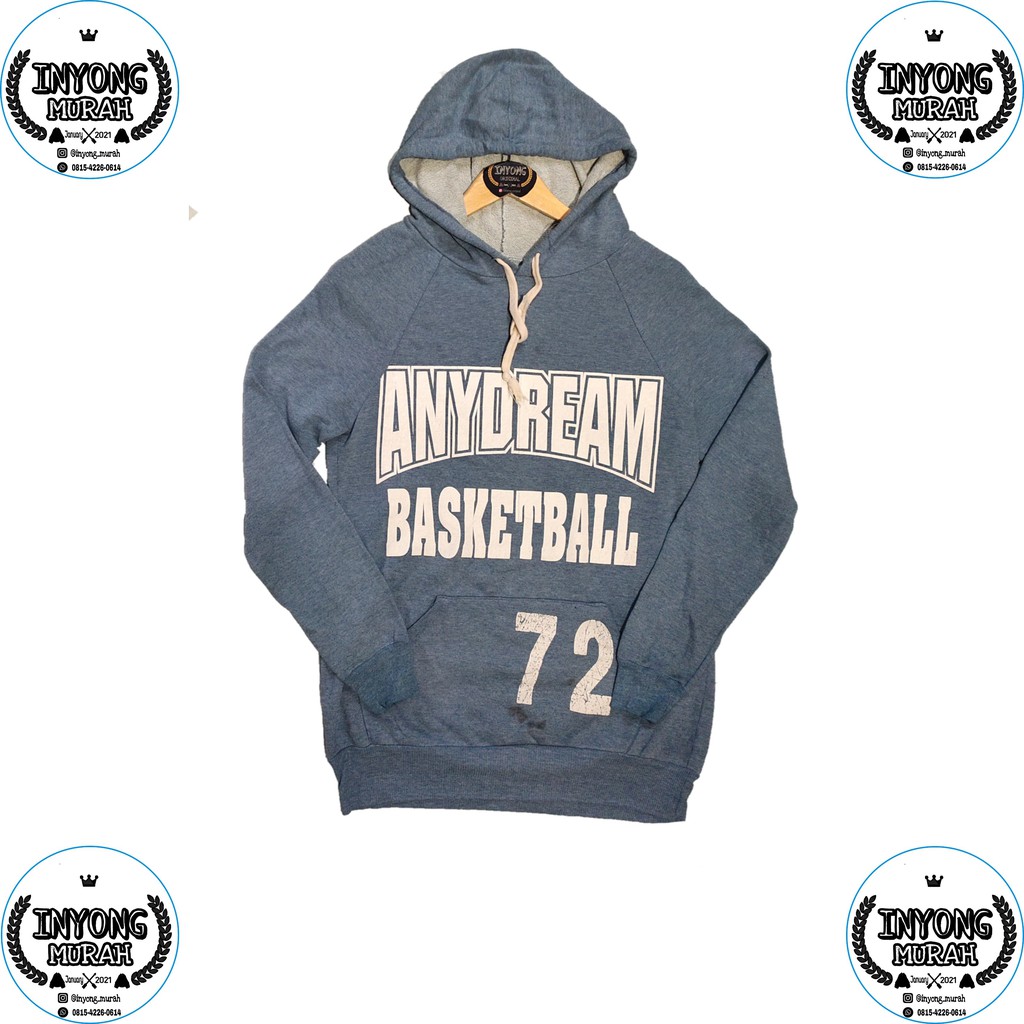 Zipp Hoodie BasketBall Navy Original Second