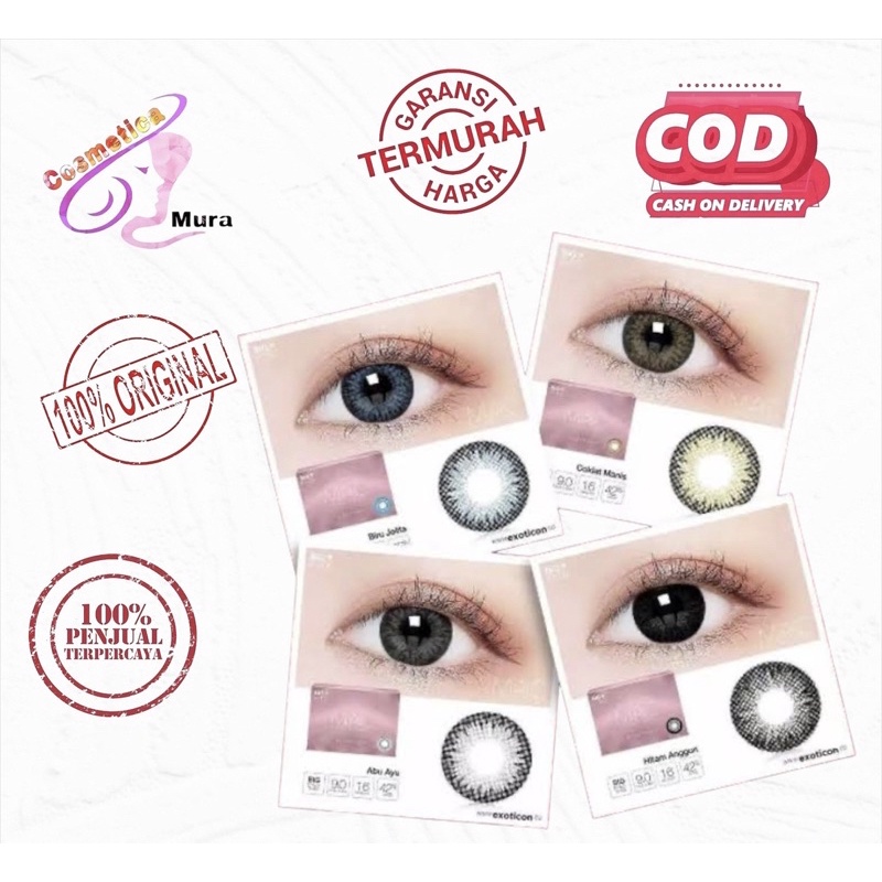 softlens MAC dm 16 mm - softlens MAC box pink
