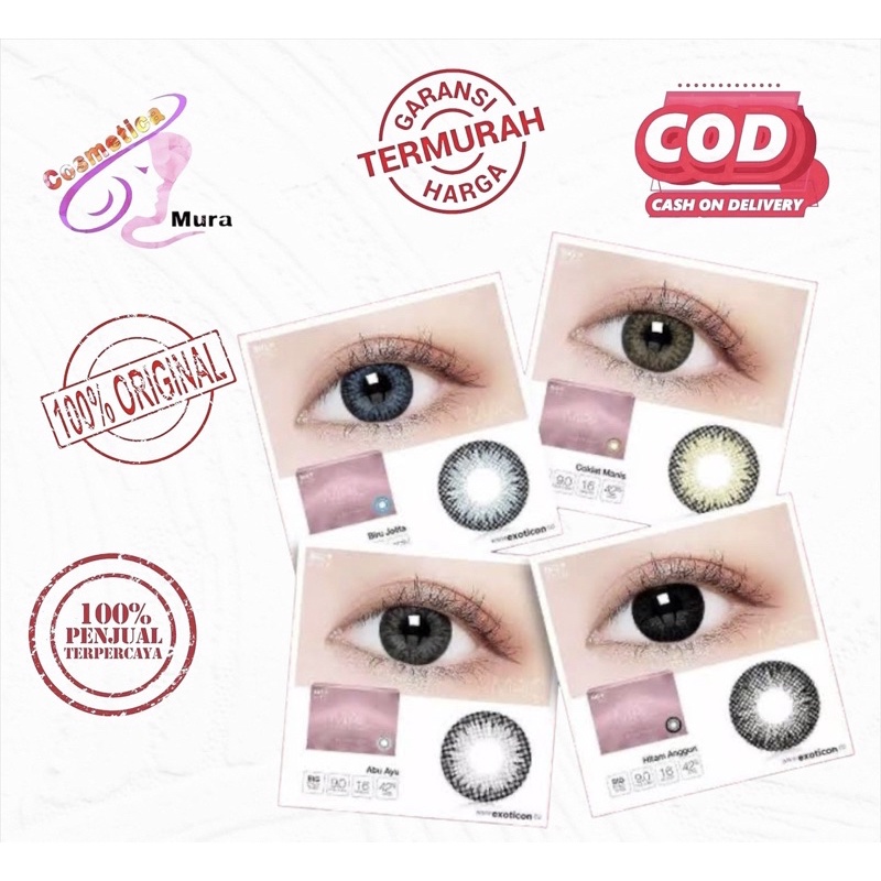 softlens MAC dm 16 mm - softlens MAC box pink