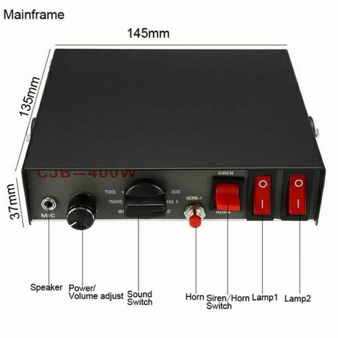 Sirine Senken 200Watt/Modul Sirine