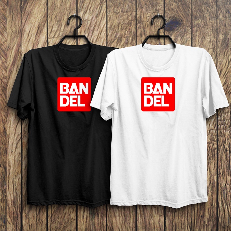 Kaos Baju Plesetan Parodi Brand Bandai Bandel