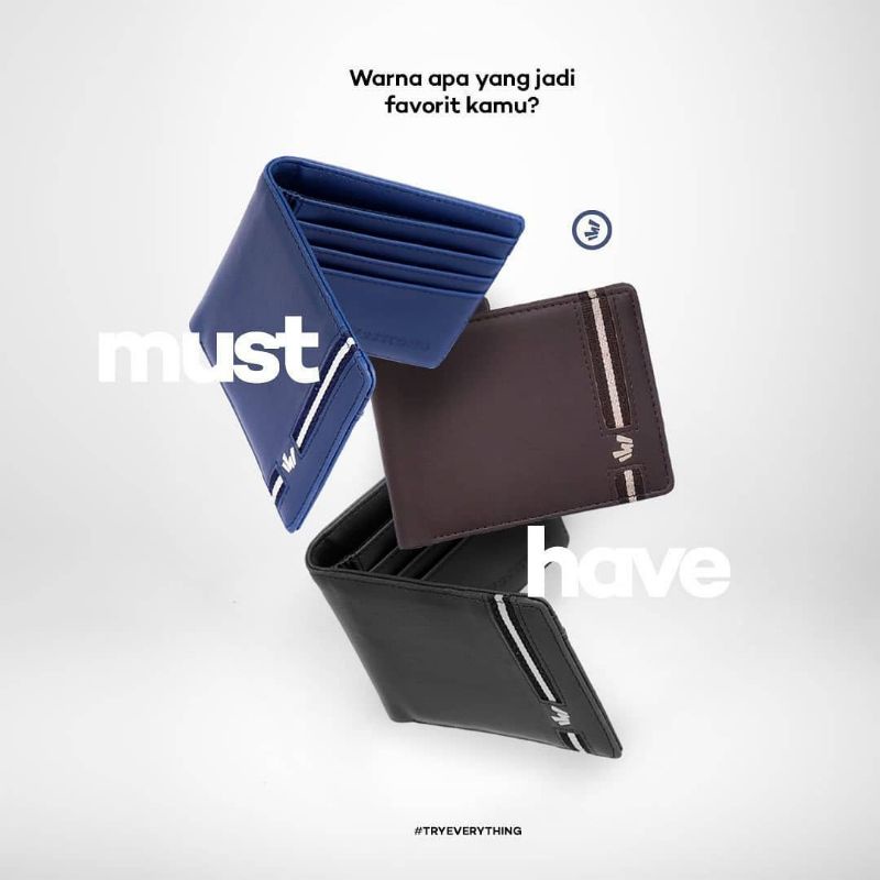 Dompet Pria 3Second Original