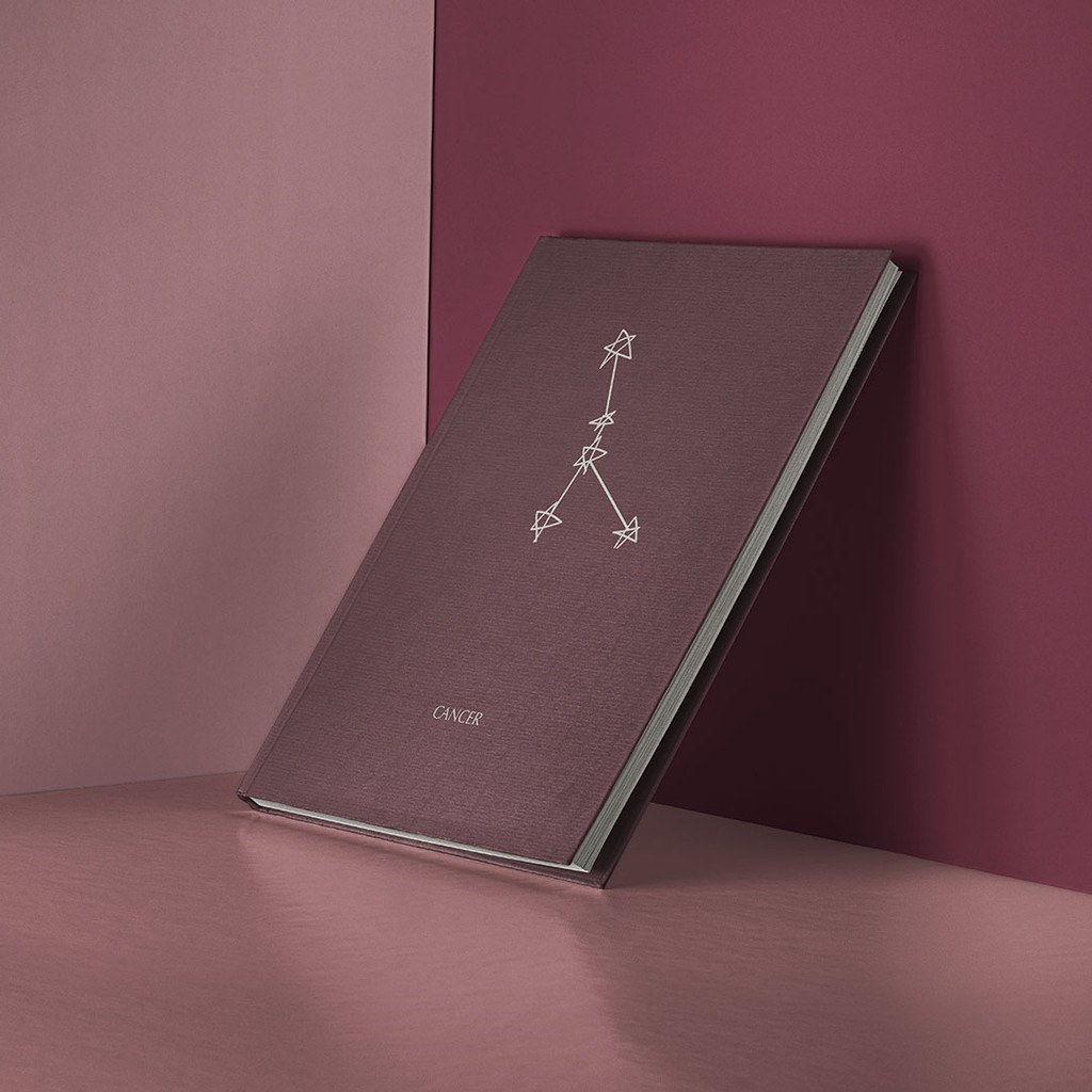 

Notebook Zodiac Cancer / Buku Catatan / Diary / Jurnal / Buku Tulis / Zodiak