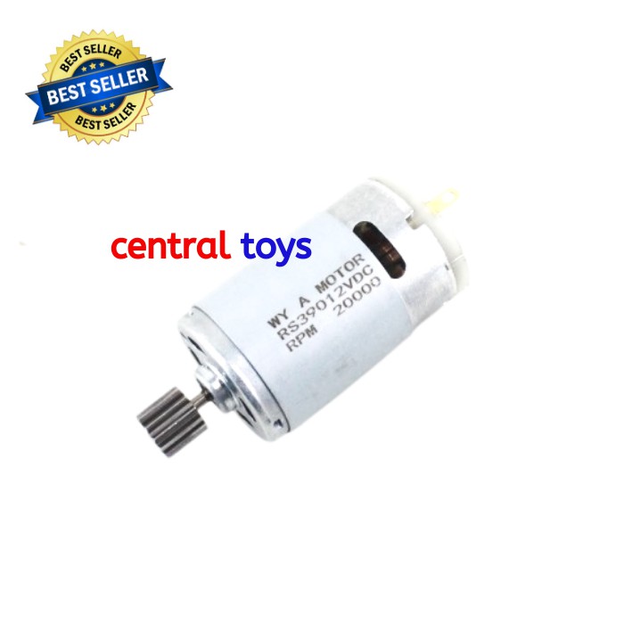 dinamo gearbox mobil aki 12V RS390 20.000rpm 12T dinamo girbok