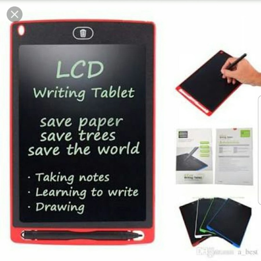 LCD Writing Tablet 8.5inc / Papan Tulis Elektronik - LCD