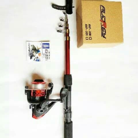 Pancing Pancingan Ikan Set 5 Bearing