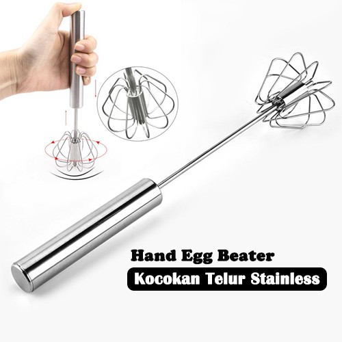 Alat Kocok Telur Otomatis Manual Hand Mixer Manual Kocokan Telur Serbaguna