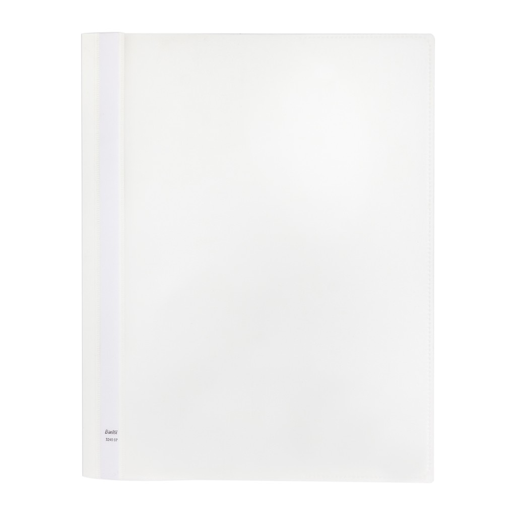 

Bantex Quatation Folder With Pocket & Label on Spin A4 White 3240 07