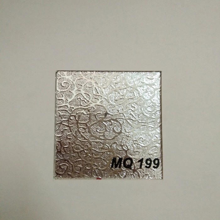 

MQ 199 Silver Motif Kertas Fancy Lapis HardBox