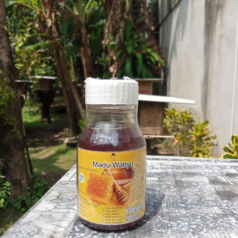 

madu wahyu asli murah multiflora 350 gram tanpa proses