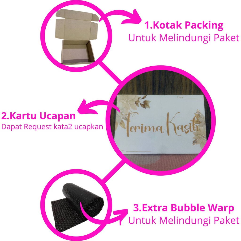 JACKSHOP BUBBLE WRAP TAMBAHAN PACKINGAN BARANG LEBIH AMAN