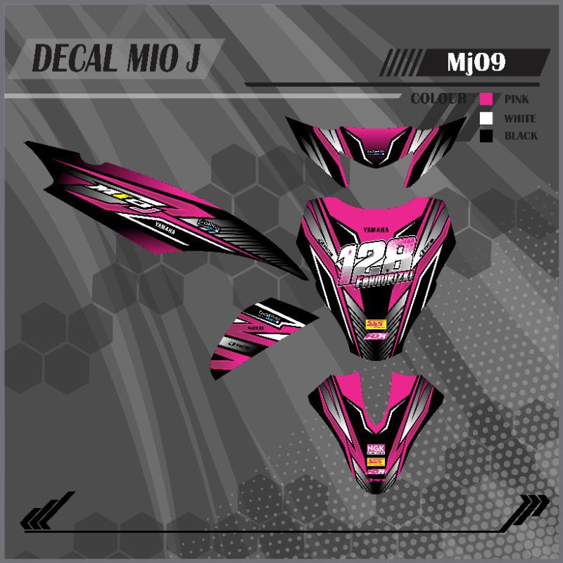decal mio j pink 09
