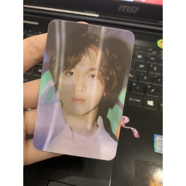 PHOTOCARD PC OFFICIAL HAECHAN NCT 2020 LENTICULAR RESONANCE PART 2