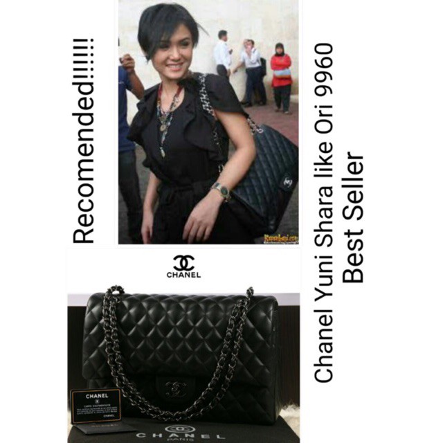 TAS CHANEL CLASSIC CAVIAR 826-1/826 LAV TAS SELEMPANG WANITA TAS CHANEL YUNI Shara