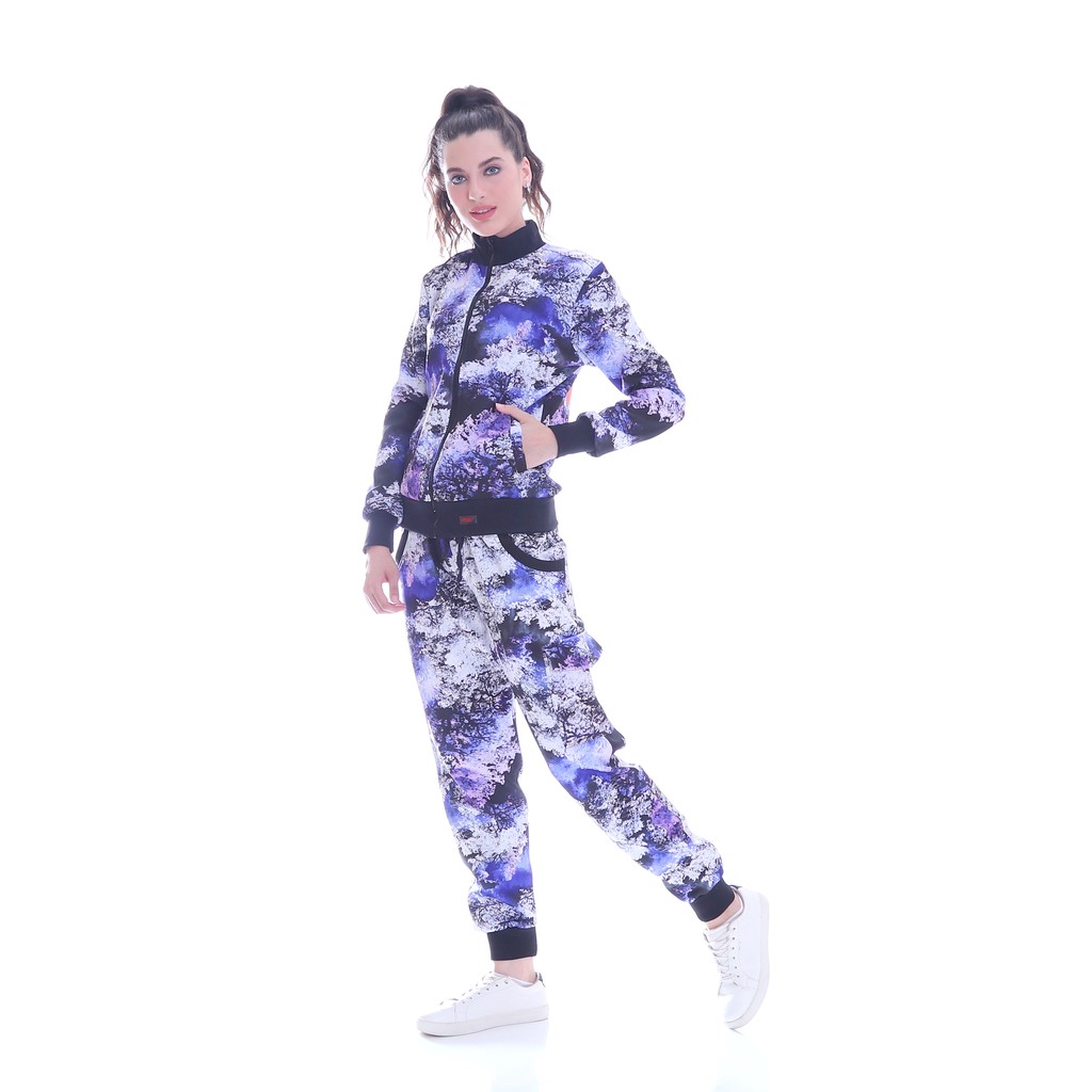 Livigi Setelan Play Army Baju Senam Panjang Outdoor