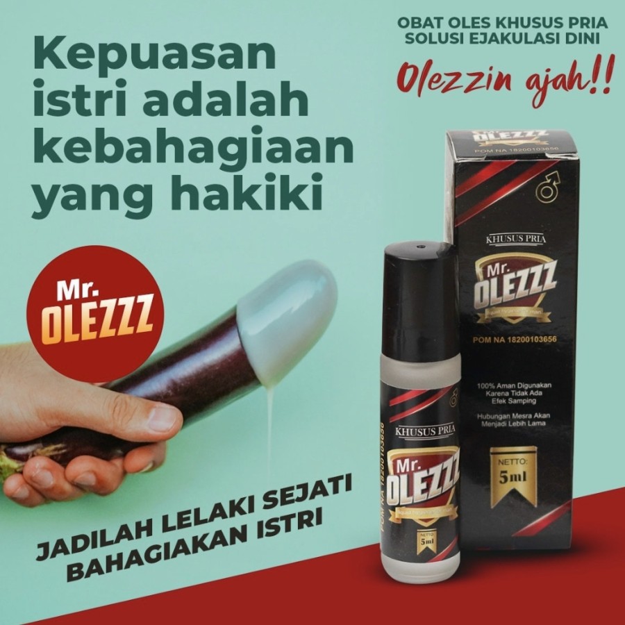 MR. OLEZZZ ORIGINAL / OBAT EJAKULASI DINI / OBAT KUAT PRIA / STAMINA PRIA