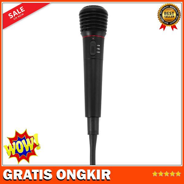 Mikrofon Profesional 2 in 1 Wireless Wired - WM-308