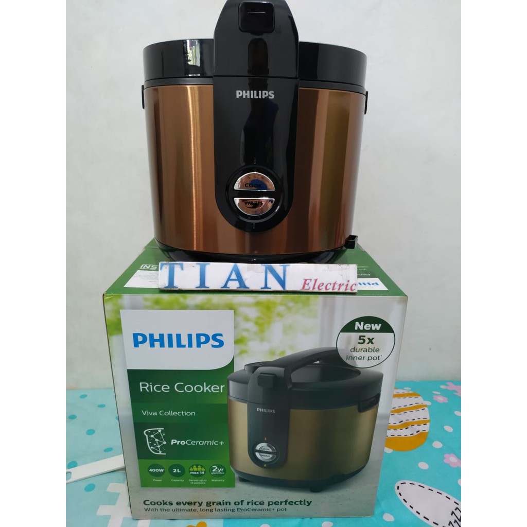 PHILIPS HD-3132 MagicCom/Rice Cooker Premium 2 Liter