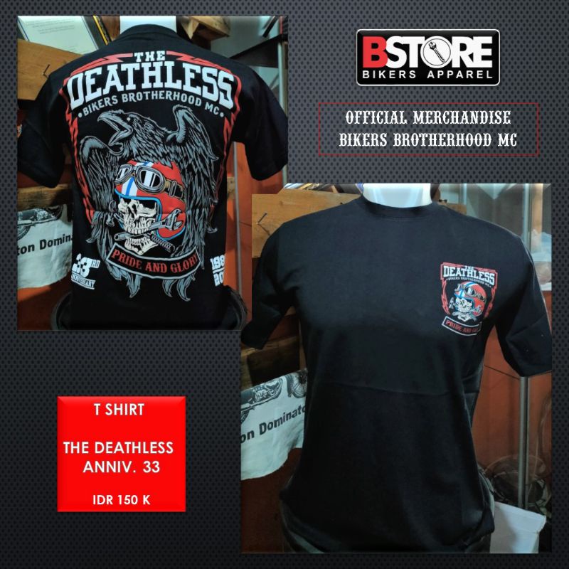 Bikers Brotherhood - T-shirt The Deathless Oldskull