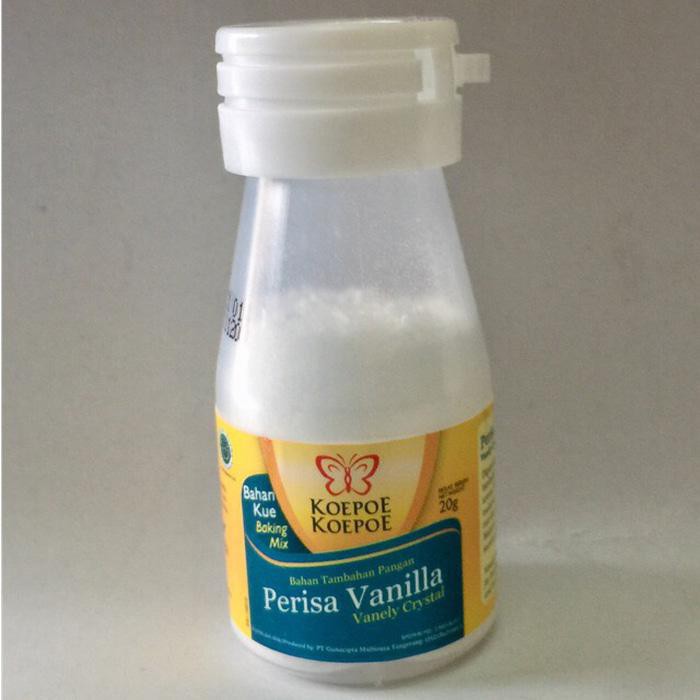 

Perisa Vanilla Vanila Koepoe koepoe Vanili Crystal Kupu Kupu 20 gr BERKUALITAS